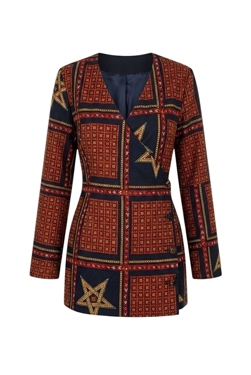 Robe Stella Matrix en wax 100% coton