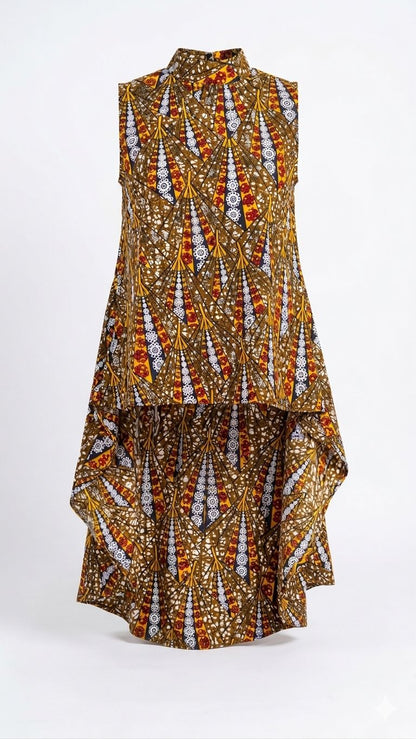 Haut Reine de Saba en Wax 100% coton