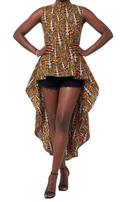 Haut Reine de Saba en Wax 100% coton