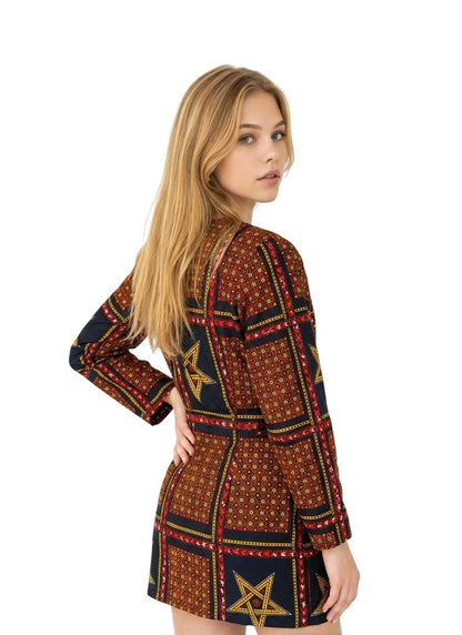 Robe Stella Matrix en wax 100% coton
