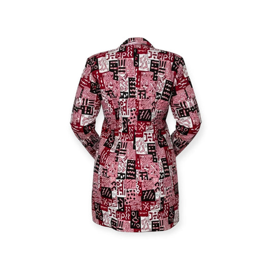 Blazer Mosaïque en wax 100% coton